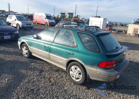 2001 Subaru Impreza Outback Sport from USA, damaged, VIN JF1GF48571H800274
